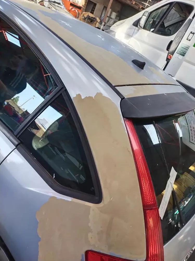 travaux de carrosserie